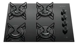 Cooktop 4 Bocas Atlas Agile Up Mesa Vidro Bivolt