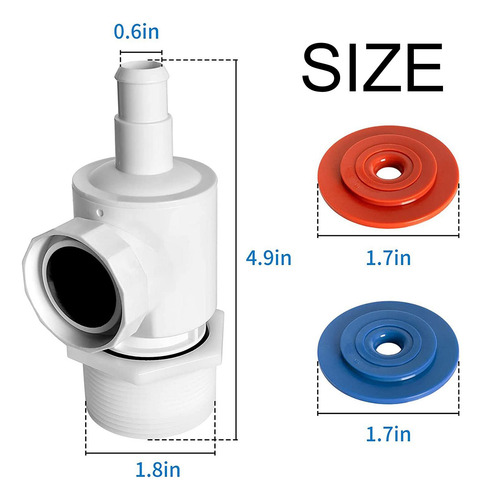 2 Conjunto De Conector De Montaje En Pared, Pieza De