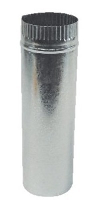 Caño / Tubo Zinc Ventilación De 5 Pulgadas X 1 Metro