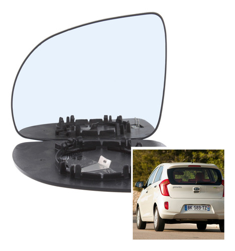 Luna Espejo Izquierdo Compatible Kia Picanto Ion 2012-2017