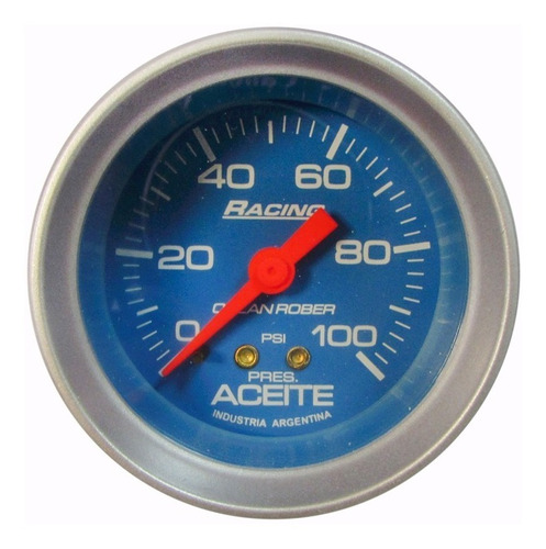 Manómetro Presión De Aceite Mecánico 315c100 De 0 A 100psi