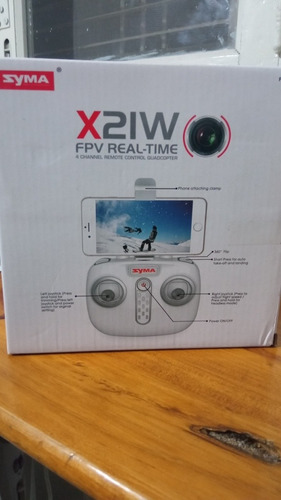 Dron Syma X21w + Cargador Con 5 Baterias