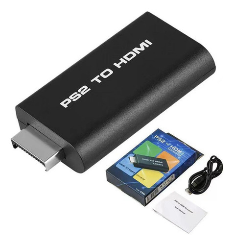 D Convertidor De Ps2 A Para Juegos Hd 480i Con O/video