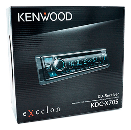 Autoestéreo Receptor De Medios Kenwood Excelon Kdc-x705