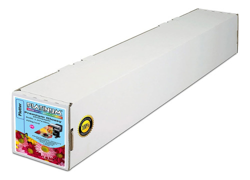 Fotográfico Glossy 225g 1.07x30m Plotter Eco-solvent Y Latex