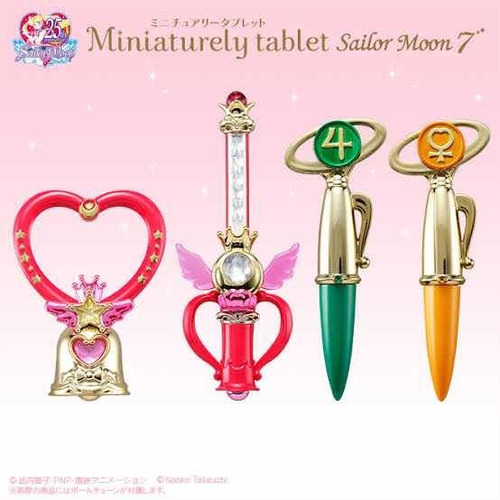 Miniaturely Tablet Sailor Moon 7 Coleccion Completa