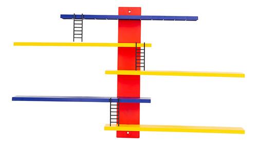 Estantes Flotantes De Juguetes Para Niños Diseño Escalera M