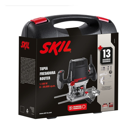 Imagen 6 de 10 de Fresadora Skil 1831 1100W 220V
