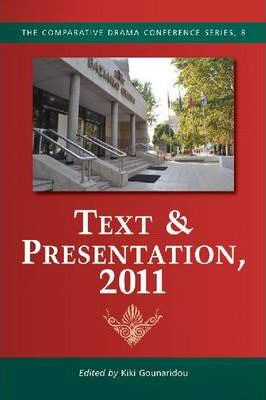 Text & Presentation, 2011 - Kiki Gounaridou