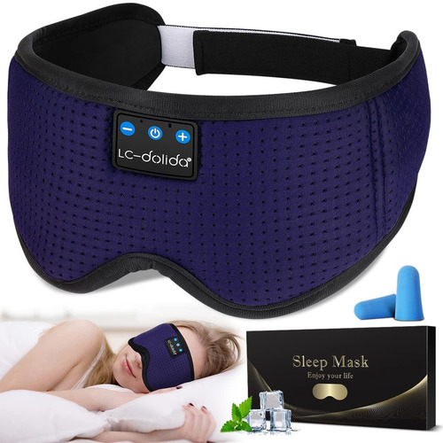 Audifono Para Dormir Bluetooth Lc-dolida Mascara Ojo