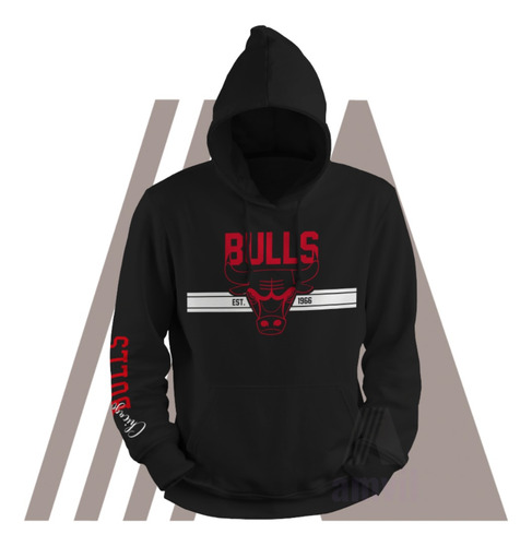 Polerón Chicago Bulls - Nba - Adulto Dis1