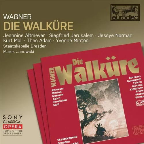 Wagner Die Walküre - Altmeyer Jerusalem Norman / Janowsky