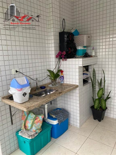 Imagem 12 de 20 de Apartamento À Venda Com 2 Dormitórios E Vista Mar Na Vila Mirin Em Praia Grande Sp. - Rrc114