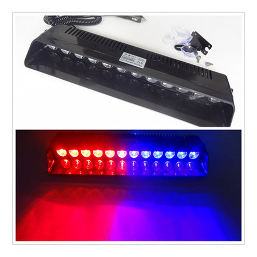 Código De Flash Led: 12 Luces De Sirena Led De La Policía Fe