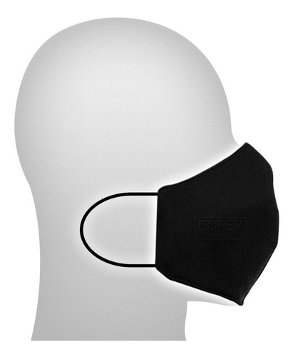 Barbijo Tapa Boca Mascara Doble Lavable Diseño Tela De Punto
