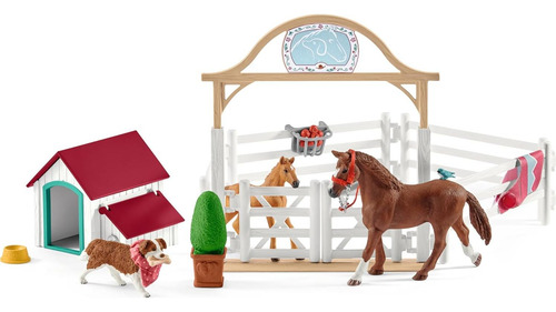 Set De Juego Schleich Horse Club 20 Piezas Caballos Y