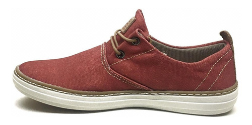 Sapatenis Masculino West Coast Modena 1186103 Lona Vermelho