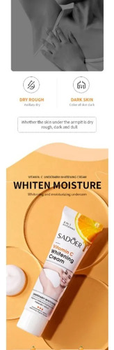 1 Crema Blanqueadora Para Axilas Vc Sadoer