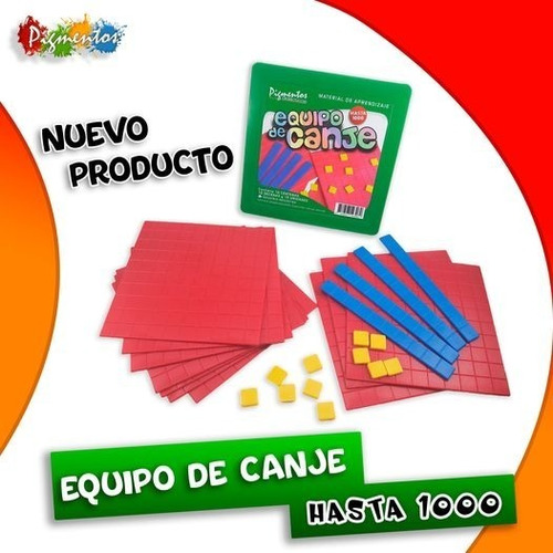 Equipo De Canje  Hasta 1000  Didactico  Pigmentos Rosario 