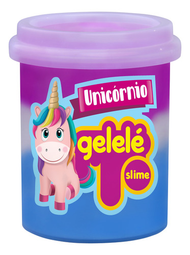 Slime Gelelé Unicornio 152gr Kit Com 24 Massinha Revenda