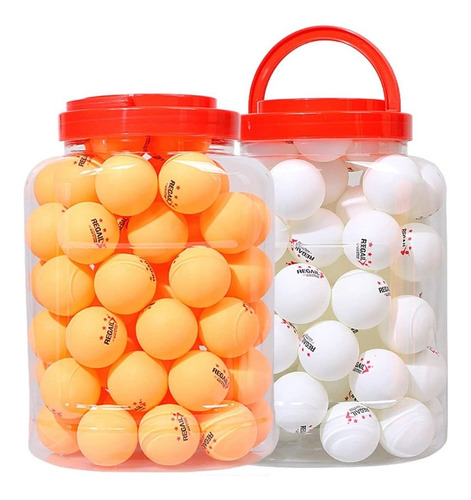 Imagen 1 de 8 de Pelotas Pelotitas De Ping Pong Pingpong 60 Unidades