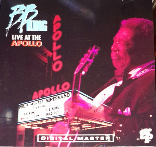 B. B. King Live At The Apollo Cd Usa Excelente!  