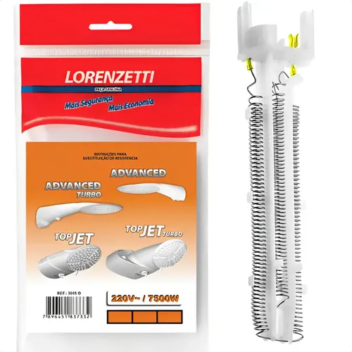 Lorenzetti Resistencia Ducha Lorenzetti Advanced E Topjet 220v 7500w
