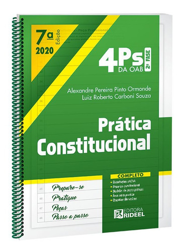 4ps Da Oab - Prática Constitucional - 7ª Edição