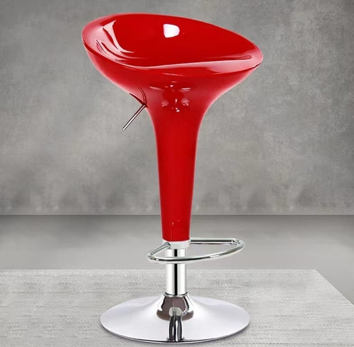 Pack 2 Silla Piso De Bar Taburete Altura Regulable Acabado