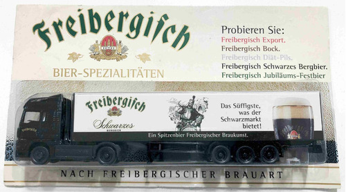 Camion Publicitario Cerveza Alemana Freiberger - 1/87 Aprox 