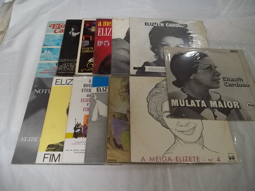 Discos - Elizeth Cardoso 11 Lps Vinil - Vinicius Caldas Ciro