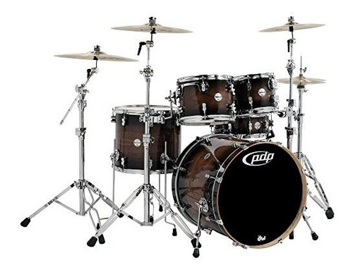 Pacific By Dw 5 Piece Concept Maple Exotic Shell Pack (char