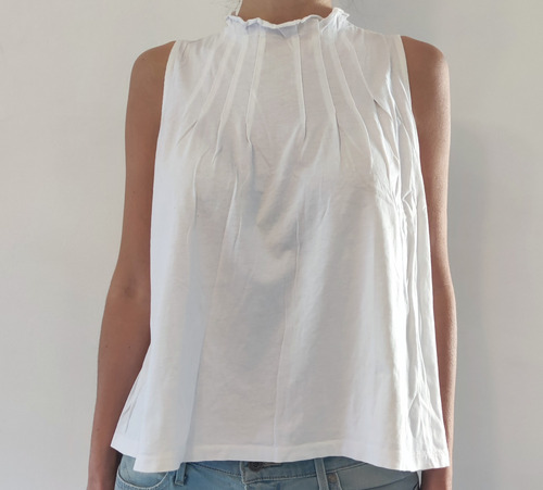 Musculosa Blanca Gap Talle L