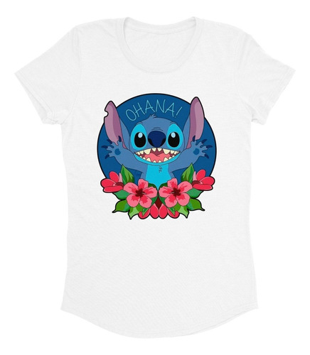 Playera Blusa Stitch Ohana 01