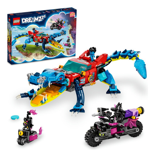 Kit De Construcción Lego Dreamzzz Coche-cocodrilo 71458 3+ Cantidad de piezas 494