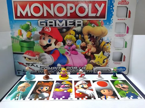 Monopoly Mario Bros Figuras