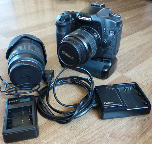 Canon Reflex Camara Digital Eos 50d Con Dos Lentes