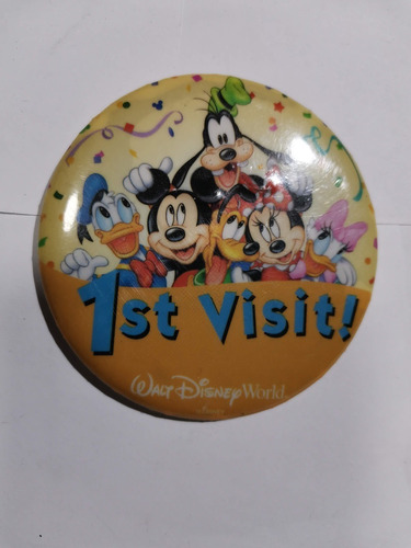 1st Visit Disney World Pin 