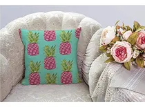 Comprar Hgod Designs Funda De Almohada Con Diseño De Piña, Acuarela,