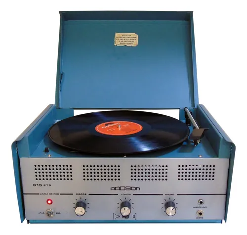 Amplificador De Transistores Y Tocadiscos Radson 615 Est Env o
