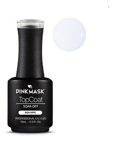 Pink Mask Crystal Top Coat Esmalte Semipermanente X15ml