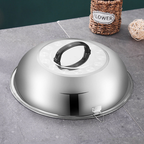 Sartén Con Tapa De Acero Inoxidable Griddles