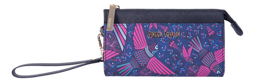 Bolsa Cheen Saffiano Pineda Covalin Diseño Colibrí Rojo