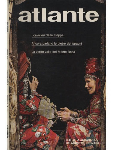 Atlante  Agosto  1977 (em Italiano)