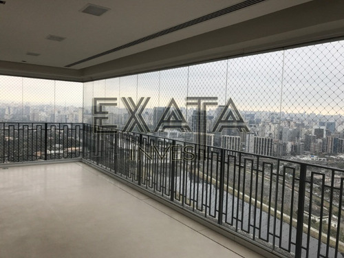 Imagem 1 de 24 de Apartamento Para Locação No Condomínio Edifício Parque Cidade Jardim, Com Amplo Living Com Varanda, 3 Suítes E 4 Vagas De Garagem, - Ap01123 - 70237735
