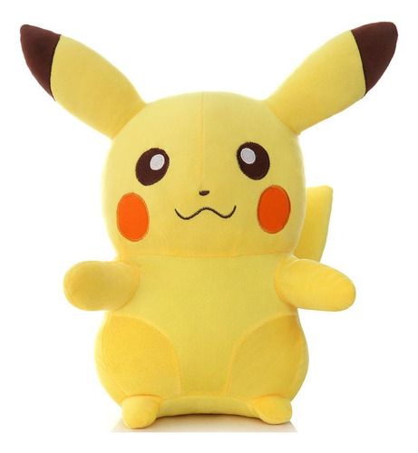 Pelúcia 45cm Pikachu Pokémon Grande Antialérgico Presente 
