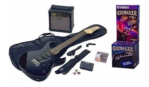 Guitarra Electrica Pack Yamaha Erg121 Black