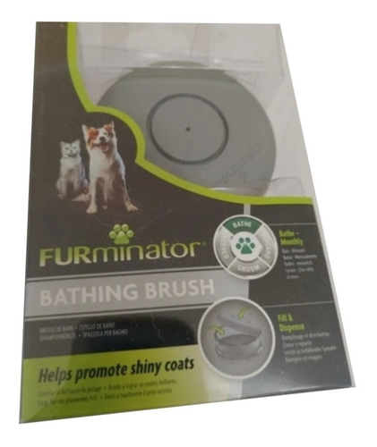 Cepillo De Baño Furminator Para Perro. Masajeador. Shampoo