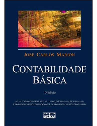 Livro Contabilidade Básica - Márion, José Carlos [2009]
