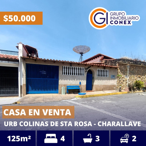 Se Vende Casa 125m2 4h/3b/2p Colinas Santa Rosa Charallave 2588